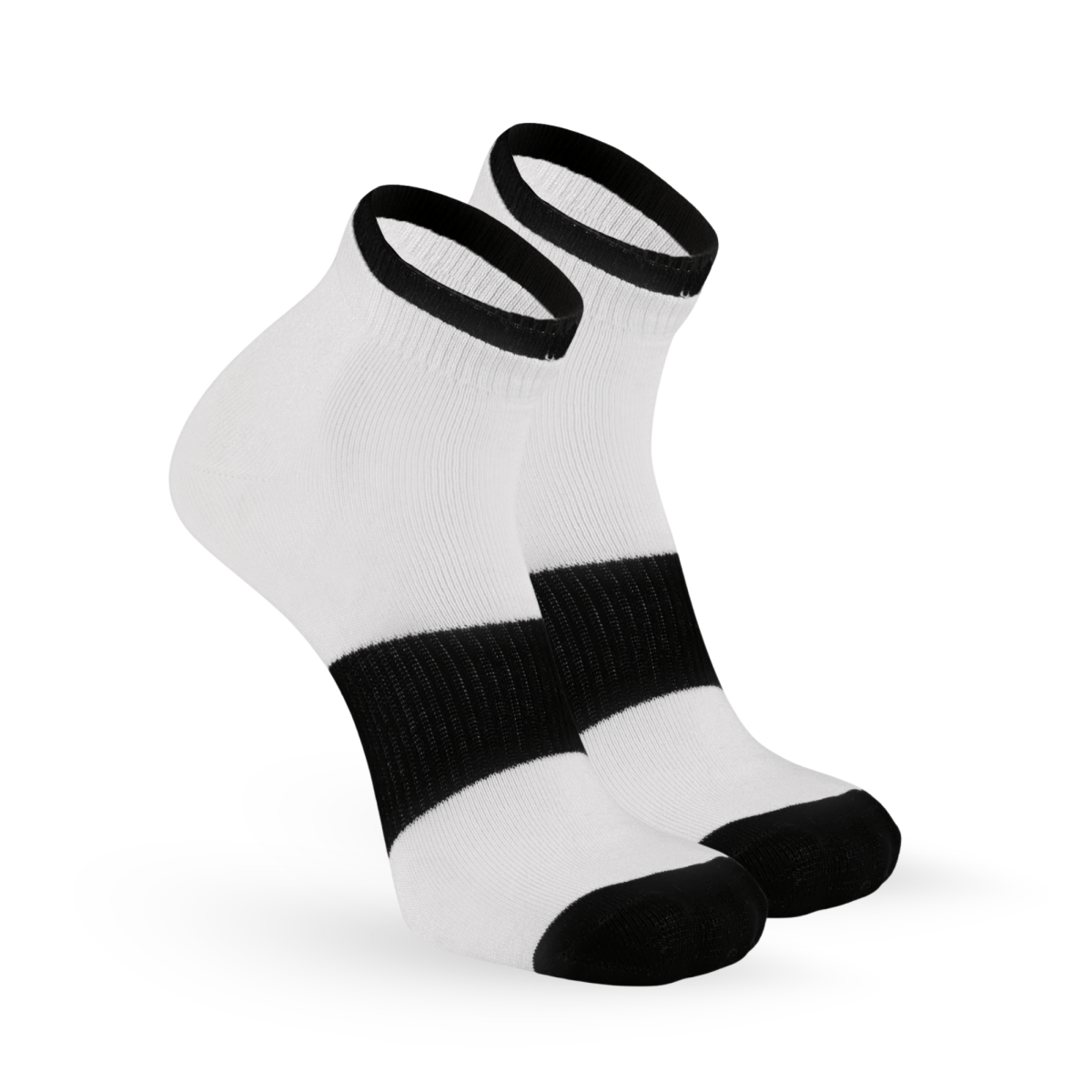 Horizon Hues - White & Black - Sockscarving - Feel The Comfort
