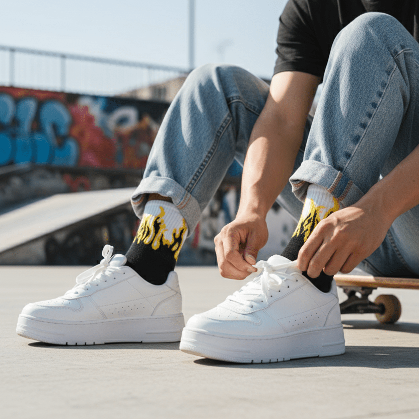 Elemental Blaze: Feel the Energy - Sockscarving - Feel The Comfort