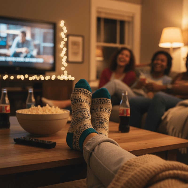 Wanderlust Weave: Cozy Adventures Await - Sockscarving - Feel The Comfort