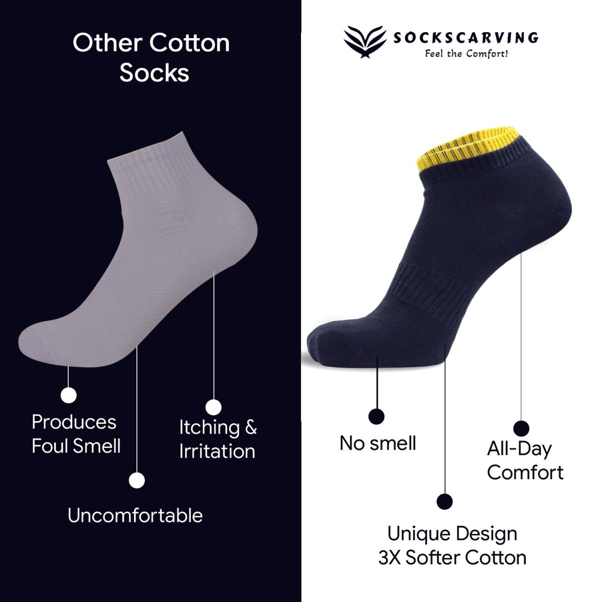 Earth's Embrace: Everyday Essentials - Sockscarving - Feel The Comfort