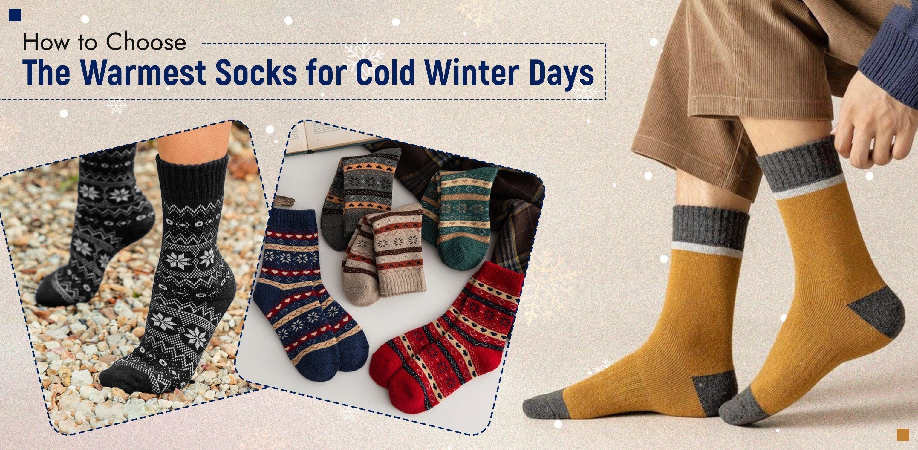 How to Choose the Warmest Socks for Cold Winter Days