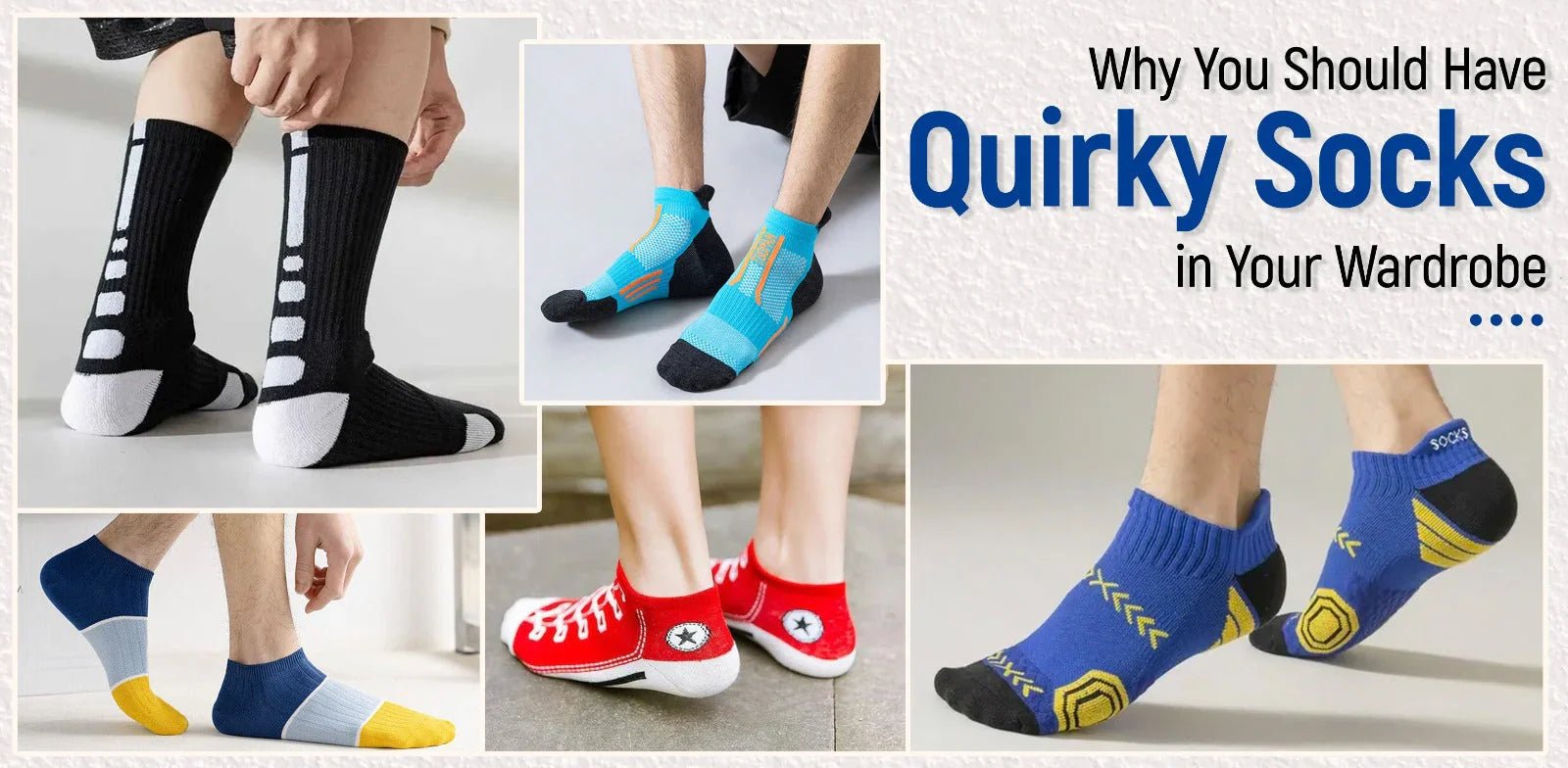 Why You Should Have Quirky Socks in Your Wardrobe - Sockscarving - Feel The Comfort