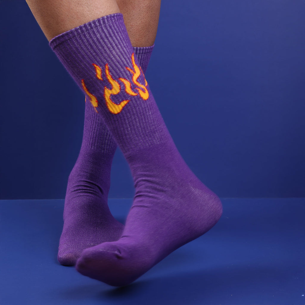 FIRE 2.0 EDITION- PURPLE/YELLOW FLAME