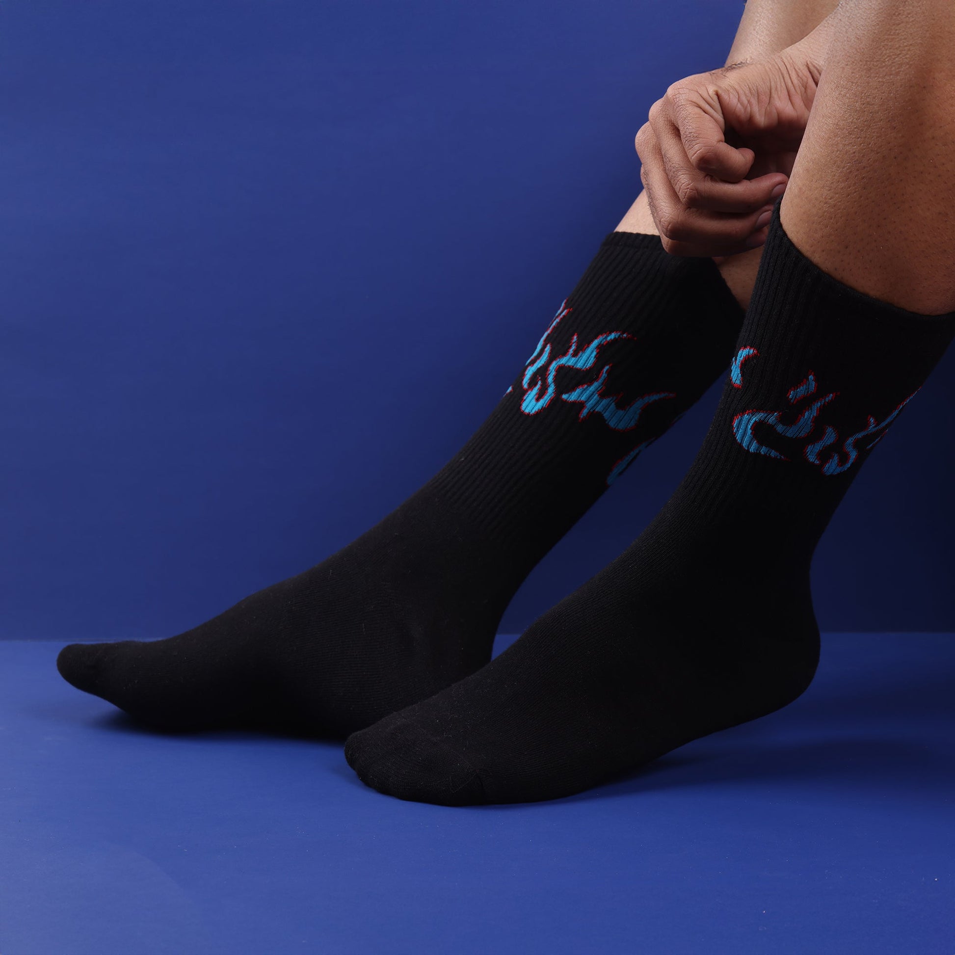 FIRE 2.0 EDITION- BLACK/BLUE FLAME