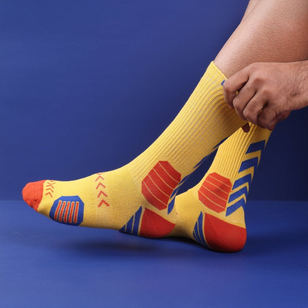Velocity V - YELLOW - Sockscarving - Feel The Comfort