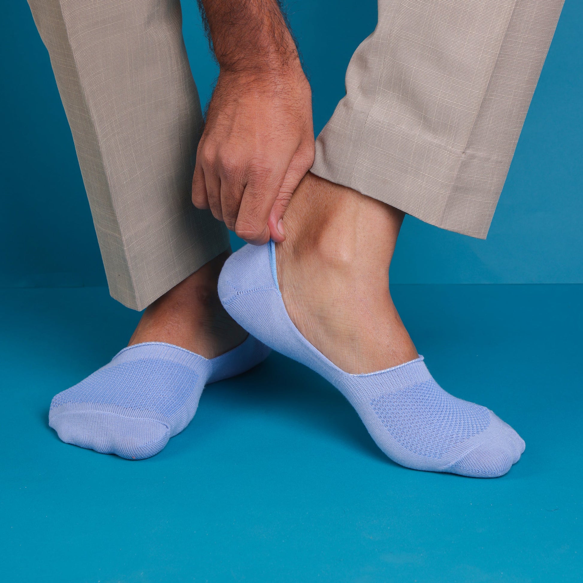 NO-SLIP LOAFER- LIGHT BLUE