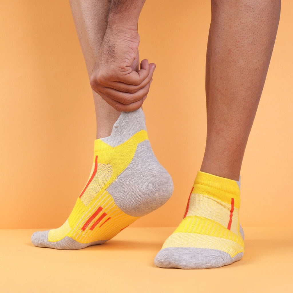 Yellow - Super Sporty Edition - Sockscarving - Feel The Comfort
