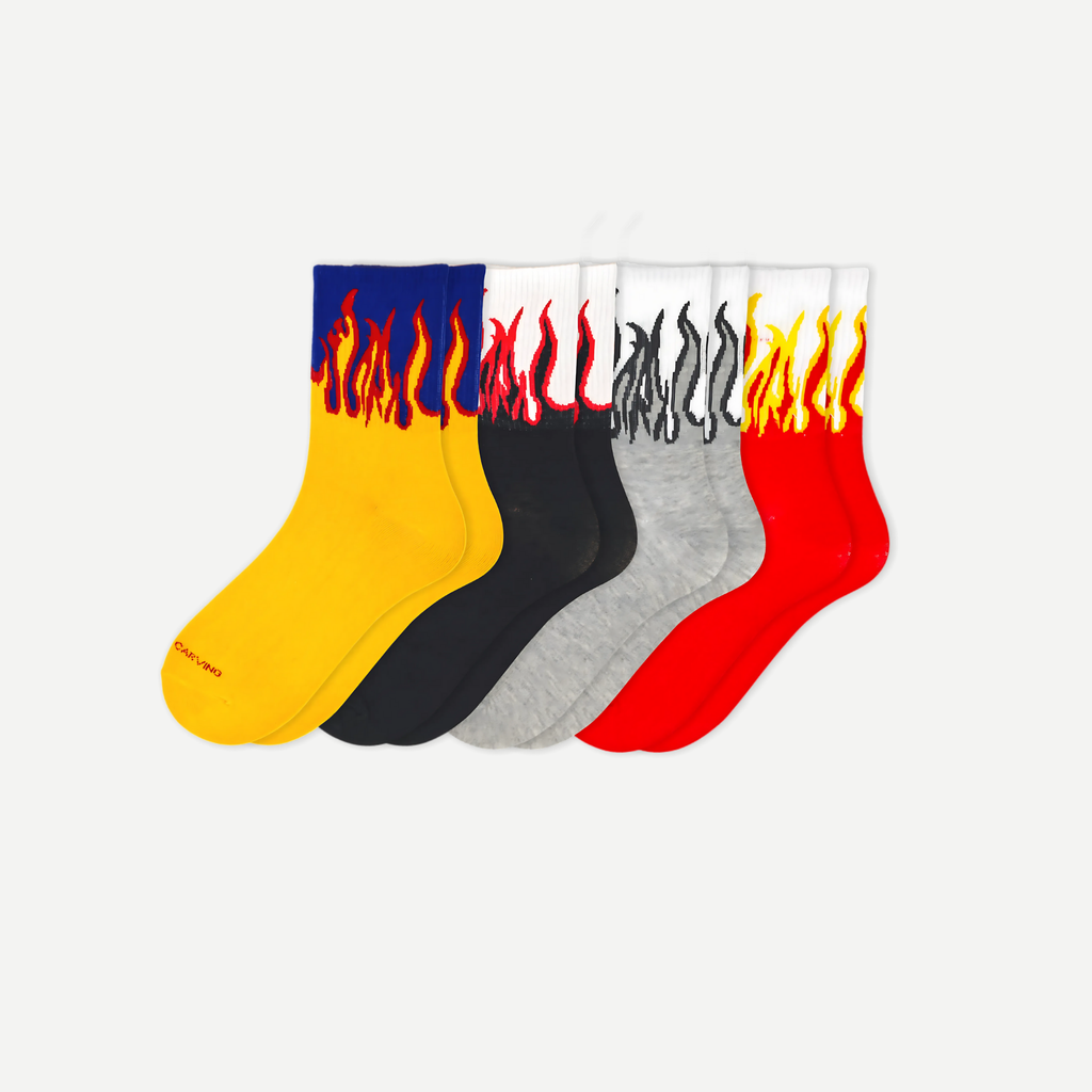 Fire Edition (Pack of 4-Pairs)