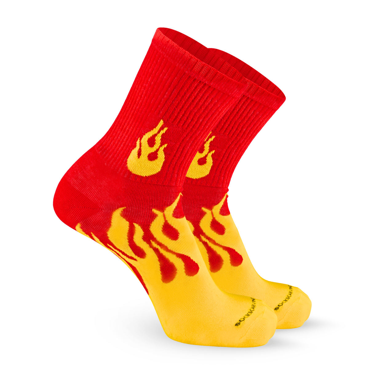 Elemental Ember - RED/YELLOW - Sockscarving - Feel The Comfort