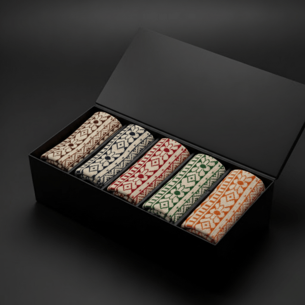 Wanderlust Weave: Cozy Adventures Await - Sockscarving - Feel The Comfort