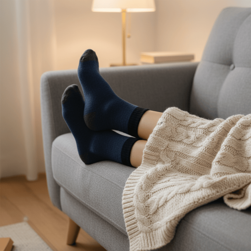 Winter Haven: Cozy Comfort, Elevated - Sockscarving - Feel The Comfort