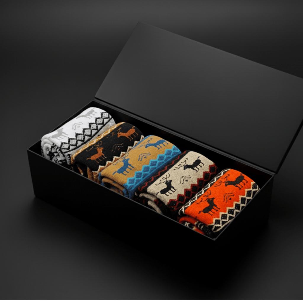 Forest Hearth: Winter's Warm Embrace - Sockscarving - Feel The Comfort