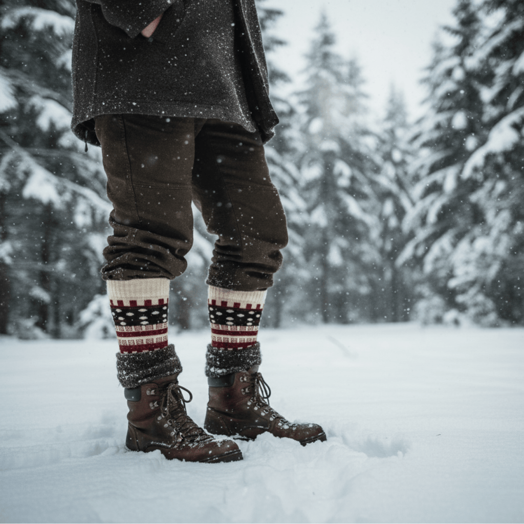 Festive Fusion: Bold Patterns, Cozy Feels - Sockscarving - Feel The Comfort