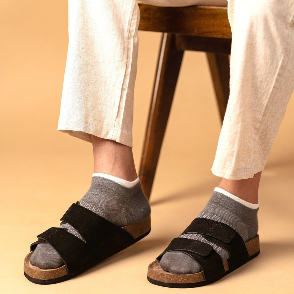 DARK GREY - ADDY EDITION - Sockscarving - Feel The Comfort