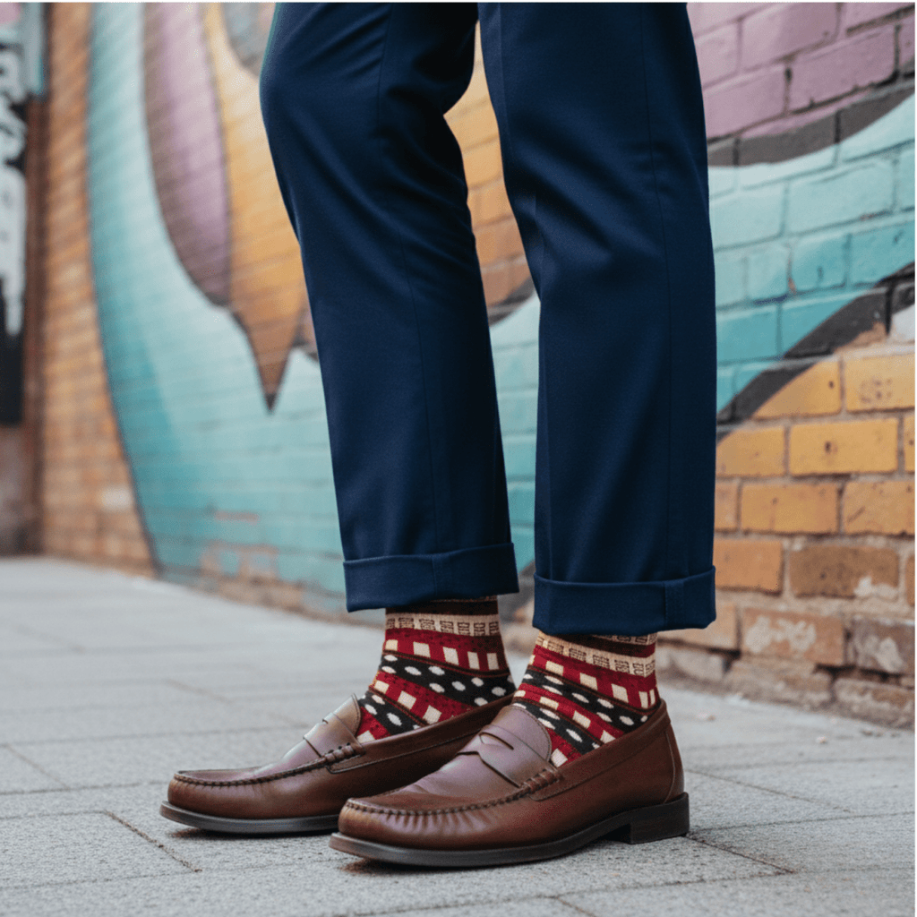 Festive Fusion: Bold Patterns, Cozy Feels - Sockscarving - Feel The Comfort
