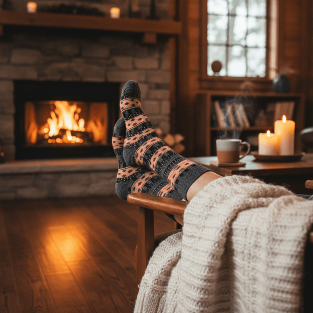 Festive Fusion: Bold Patterns, Cozy Feels - Sockscarving - Feel The Comfort