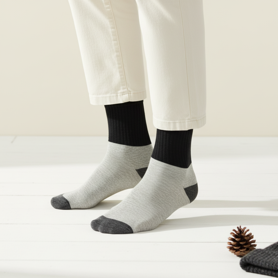 Heritage Rib - LIGHT GREY (1-Pack)