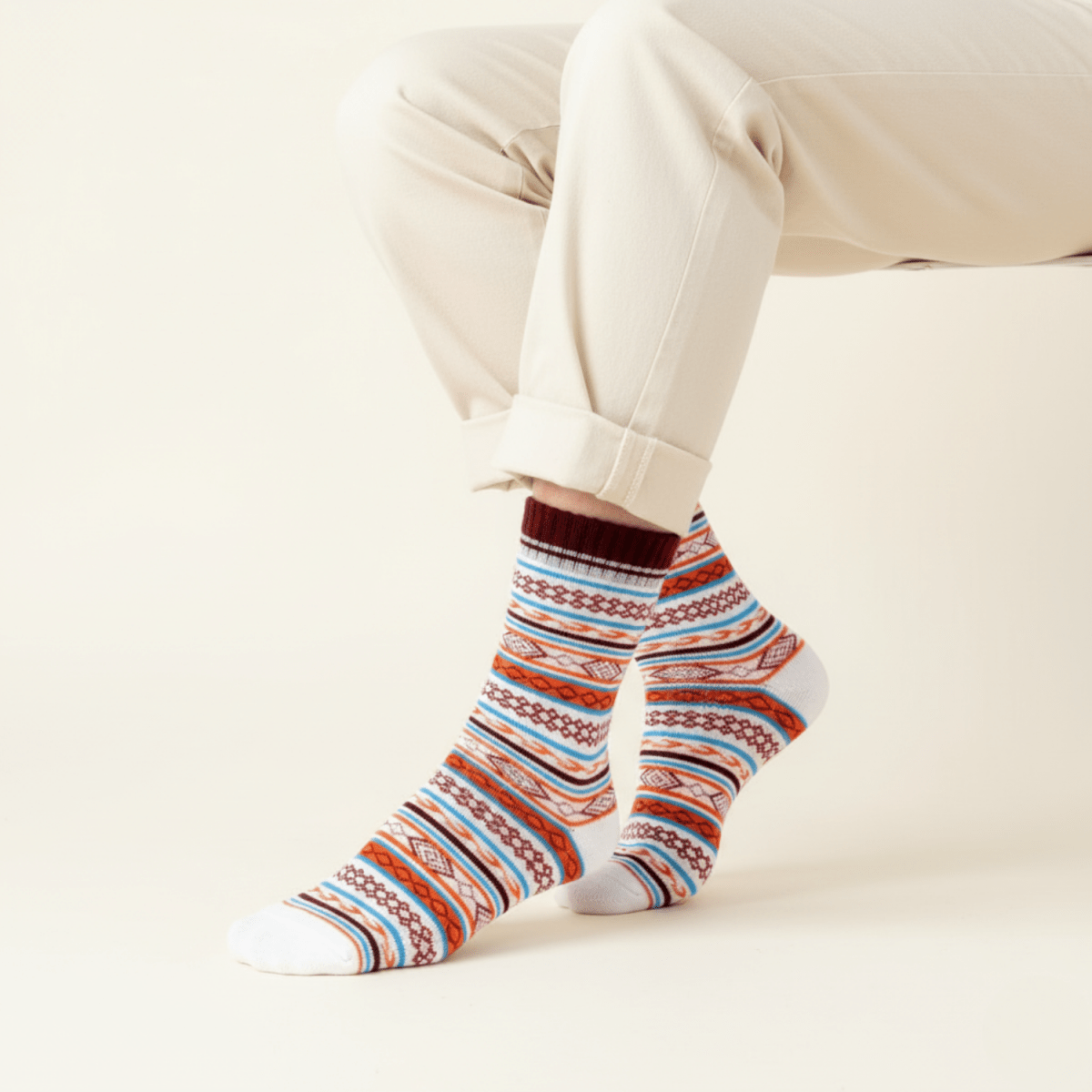 Nomad Knit: Journey in Comfort - Sockscarving - Feel The Comfort