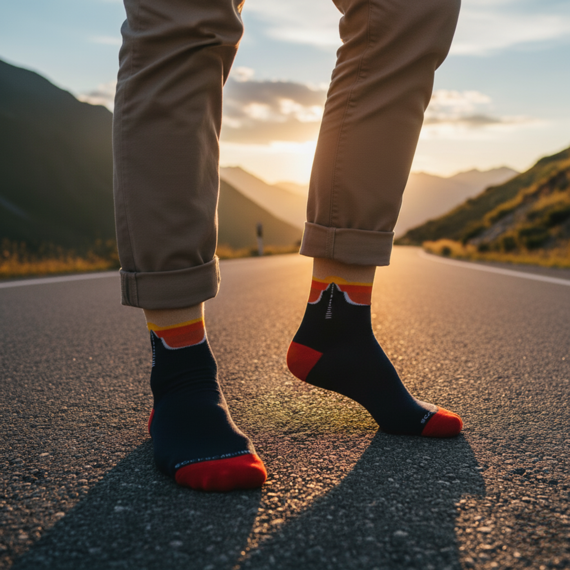 Wanderlust Socks | Free Size