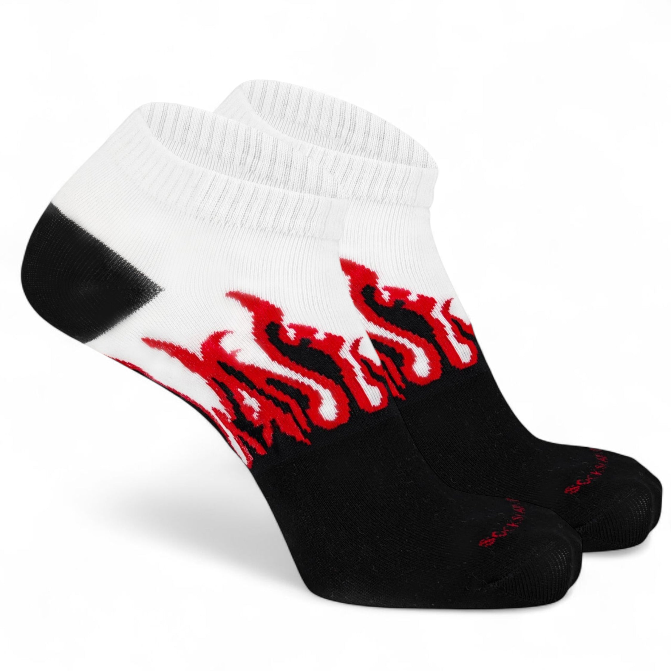 Elemental Spark - BLACK/WHITE - RED FLAMES