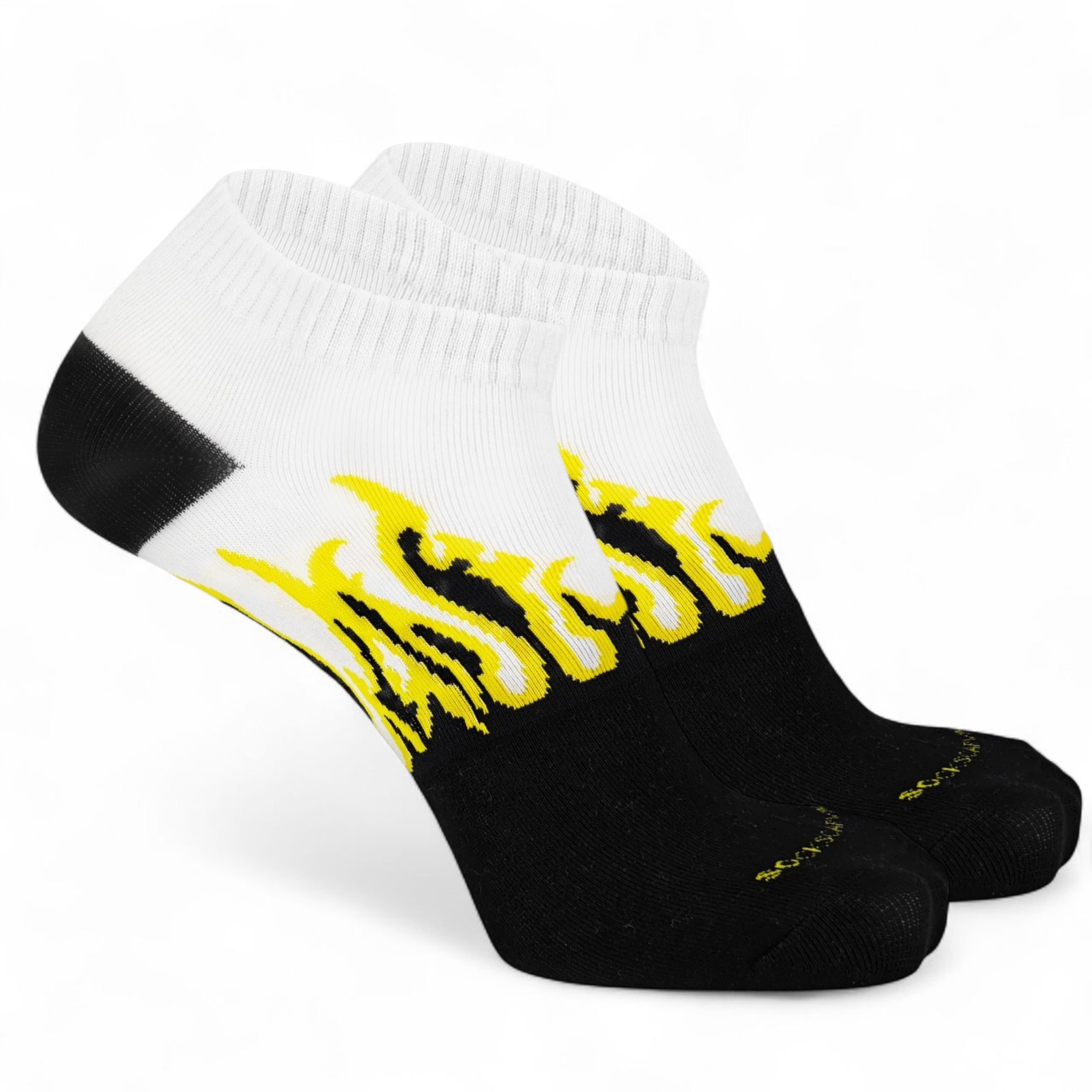 Elemental Spark - BLACK/WHITE - YELLOW FLAMES