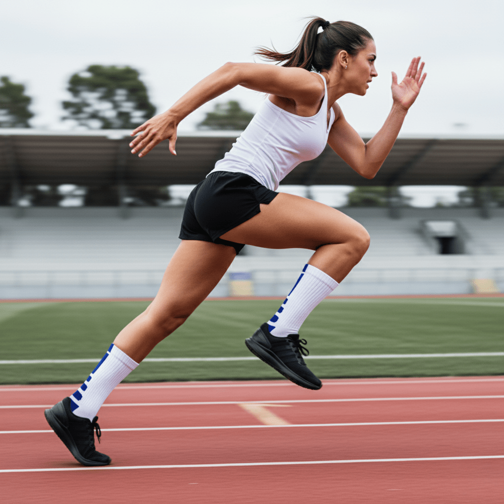 Athletic Stripe: Game On - Sockscarving - Feel The Comfort
