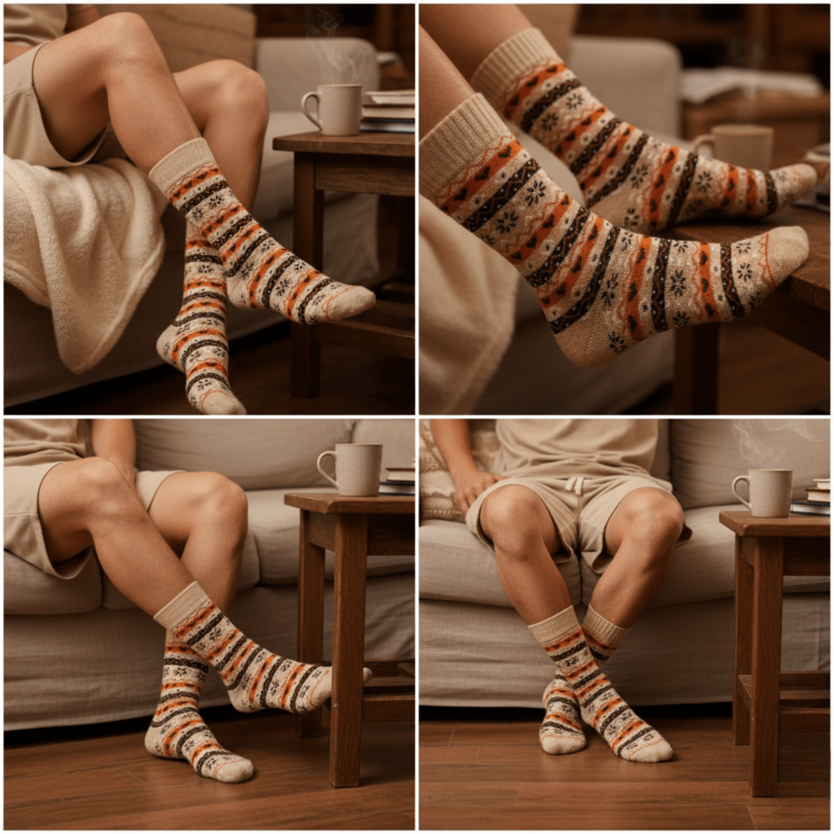 Winter Wonderland: Festive Comfort Collection - Sockscarving - Feel The Comfort