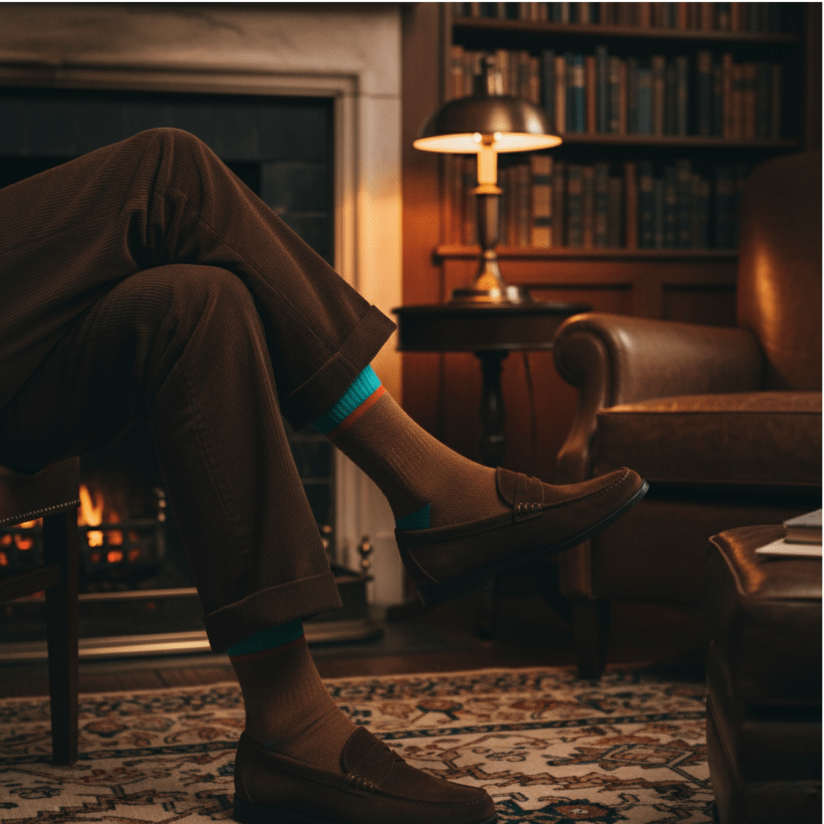 Subtle Pop - BROWN - Sockscarving - Feel The Comfort