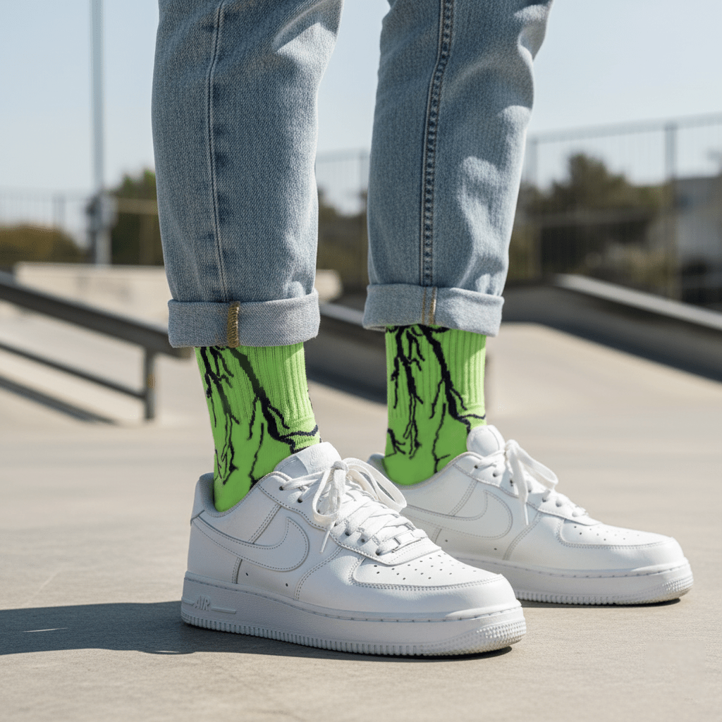 Elemental Shock: Unleash Your Inner Storm - Sockscarving - Feel The Comfort