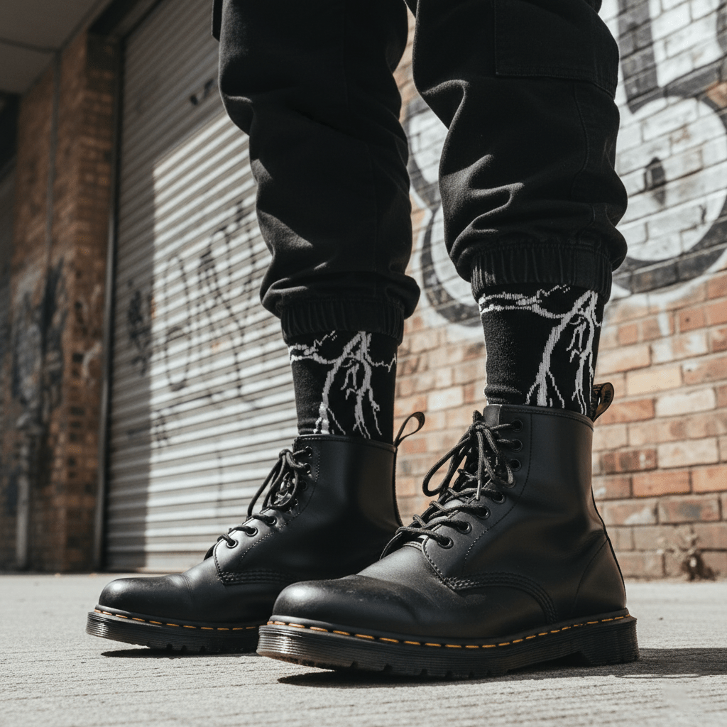 Elemental Shock: Unleash Your Inner Storm - Sockscarving - Feel The Comfort