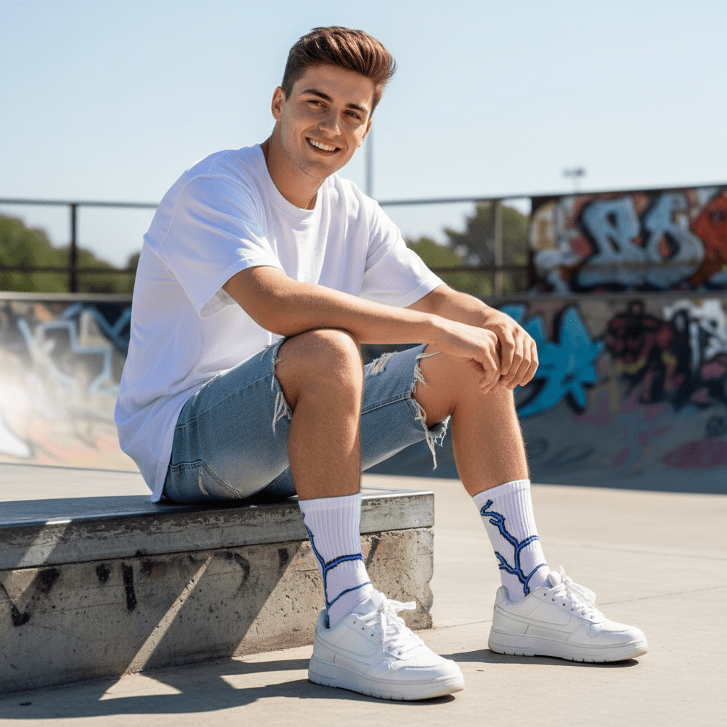 Elemental Shock: Unleash Your Inner Storm - Sockscarving - Feel The Comfort