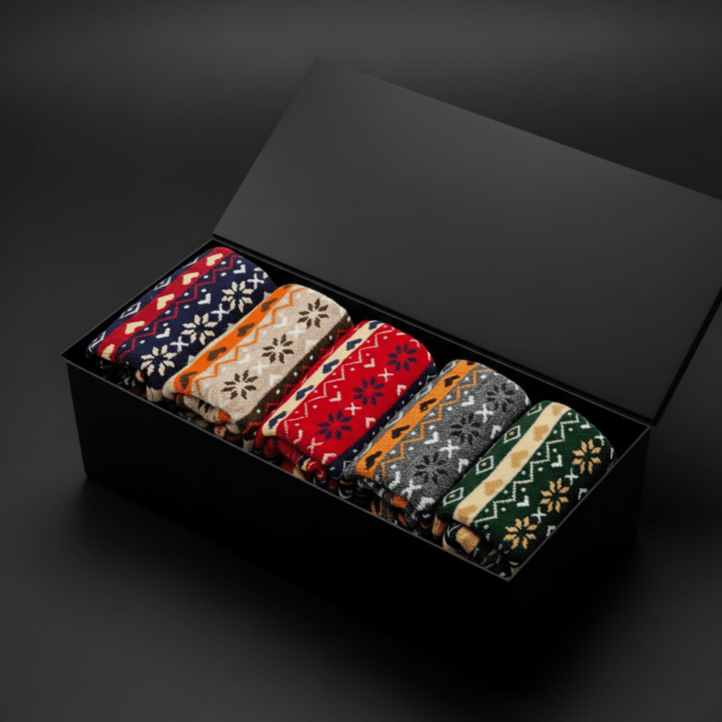 Winter Wonderland: Festive Comfort Collection - Sockscarving - Feel The Comfort