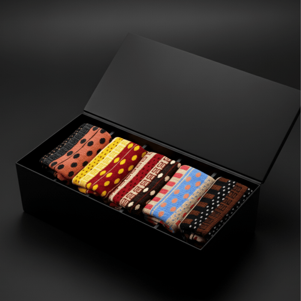 Festive Fusion: Bold Patterns, Cozy Feels - Sockscarving - Feel The Comfort