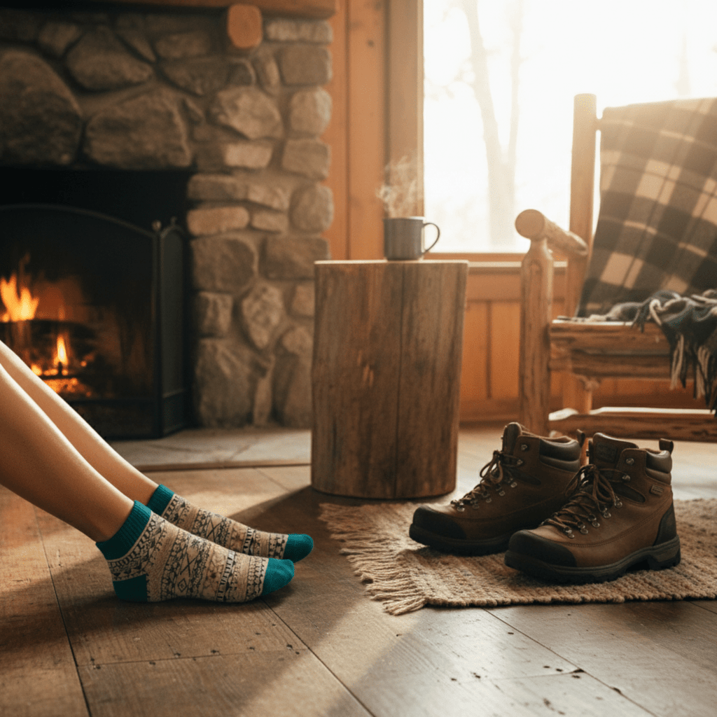 Wanderlust Weave: Cozy Adventures Await - Sockscarving - Feel The Comfort
