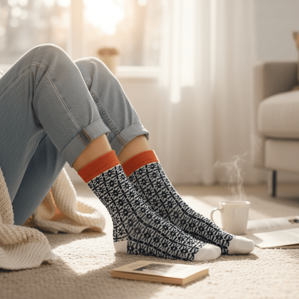 Cabin Cozy: Heritage Comfort Set - Sockscarving - Feel The Comfort