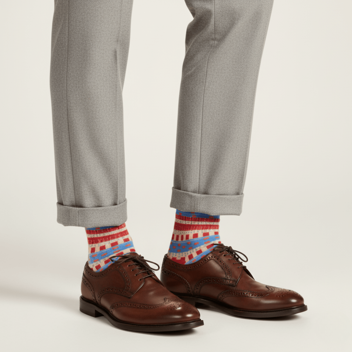 Festive Fusion: Bold Patterns, Cozy Feels - Sockscarving - Feel The Comfort