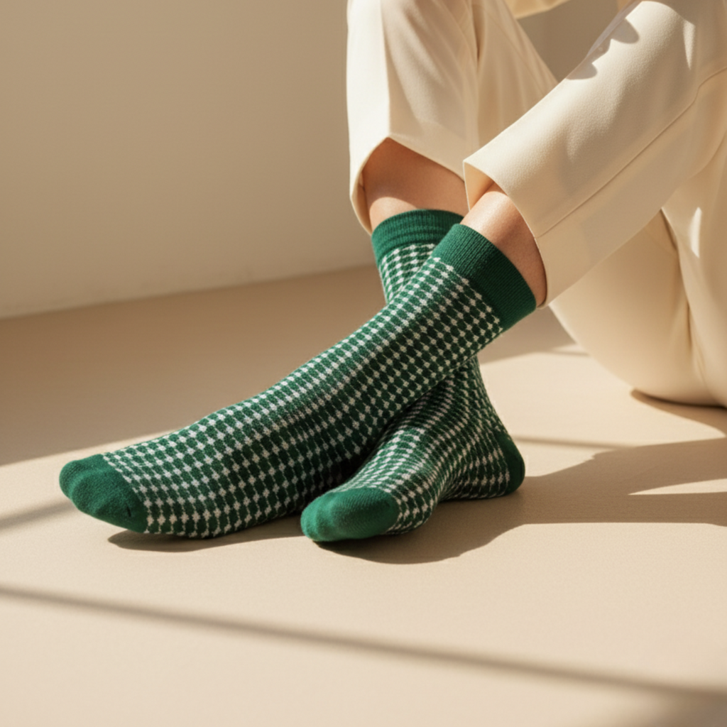 Signature Weave: Patterned Perfection