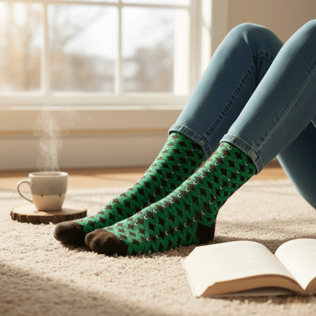 Cabin Cozy: Heritage Comfort Set - Sockscarving - Feel The Comfort