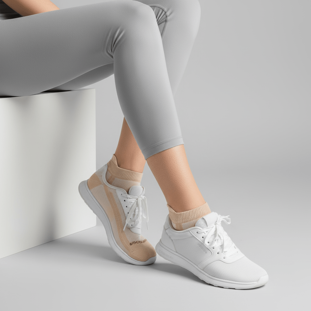 Breeze Mesh - Pastel Beige - Sockscarving - Feel The Comfort