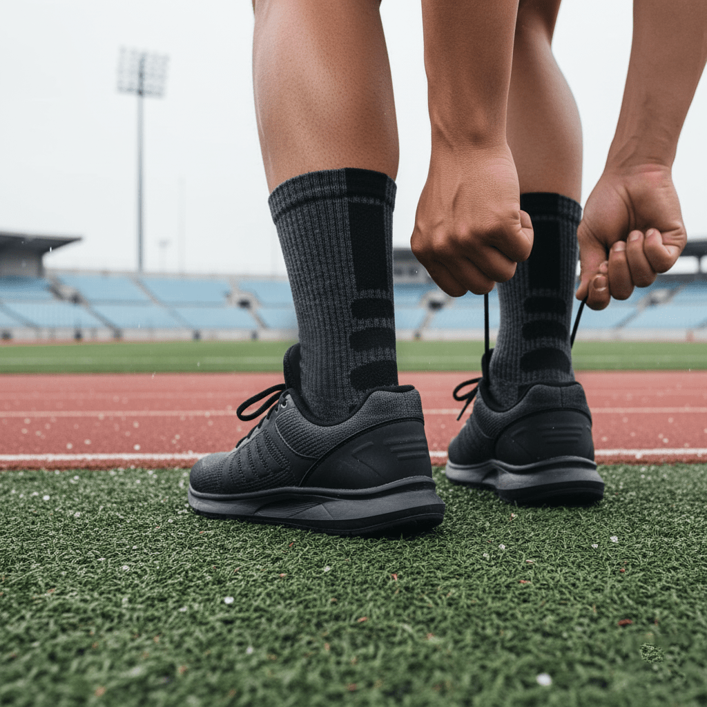 Athletic Stripe: Game On - Sockscarving - Feel The Comfort