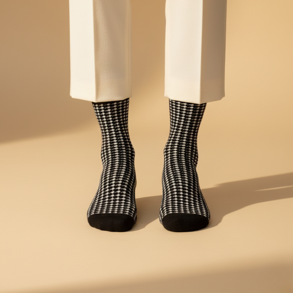 Signature Weave: Patterned Perfection