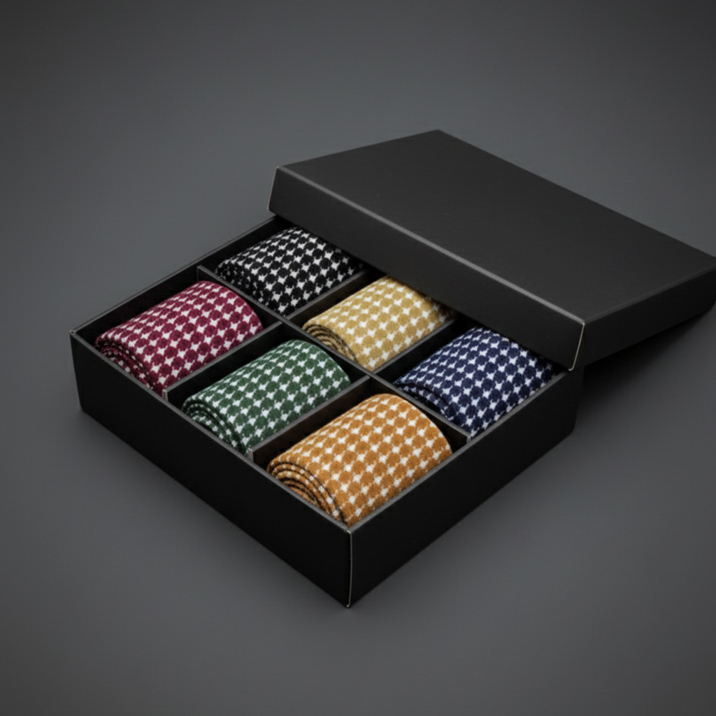 Signature Weave: Patterned Perfection