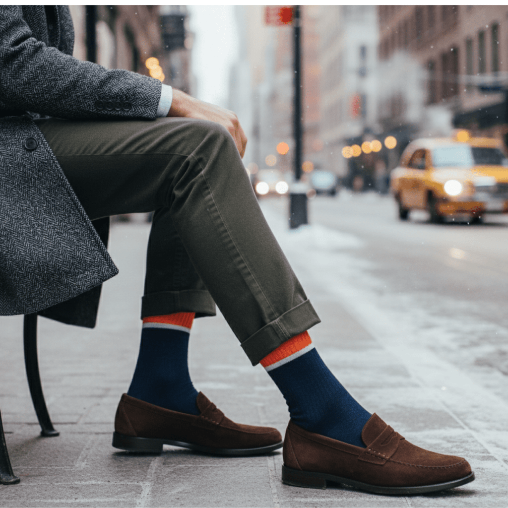 Subtle Pop: Everyday Distinction - Sockscarving - Feel The Comfort