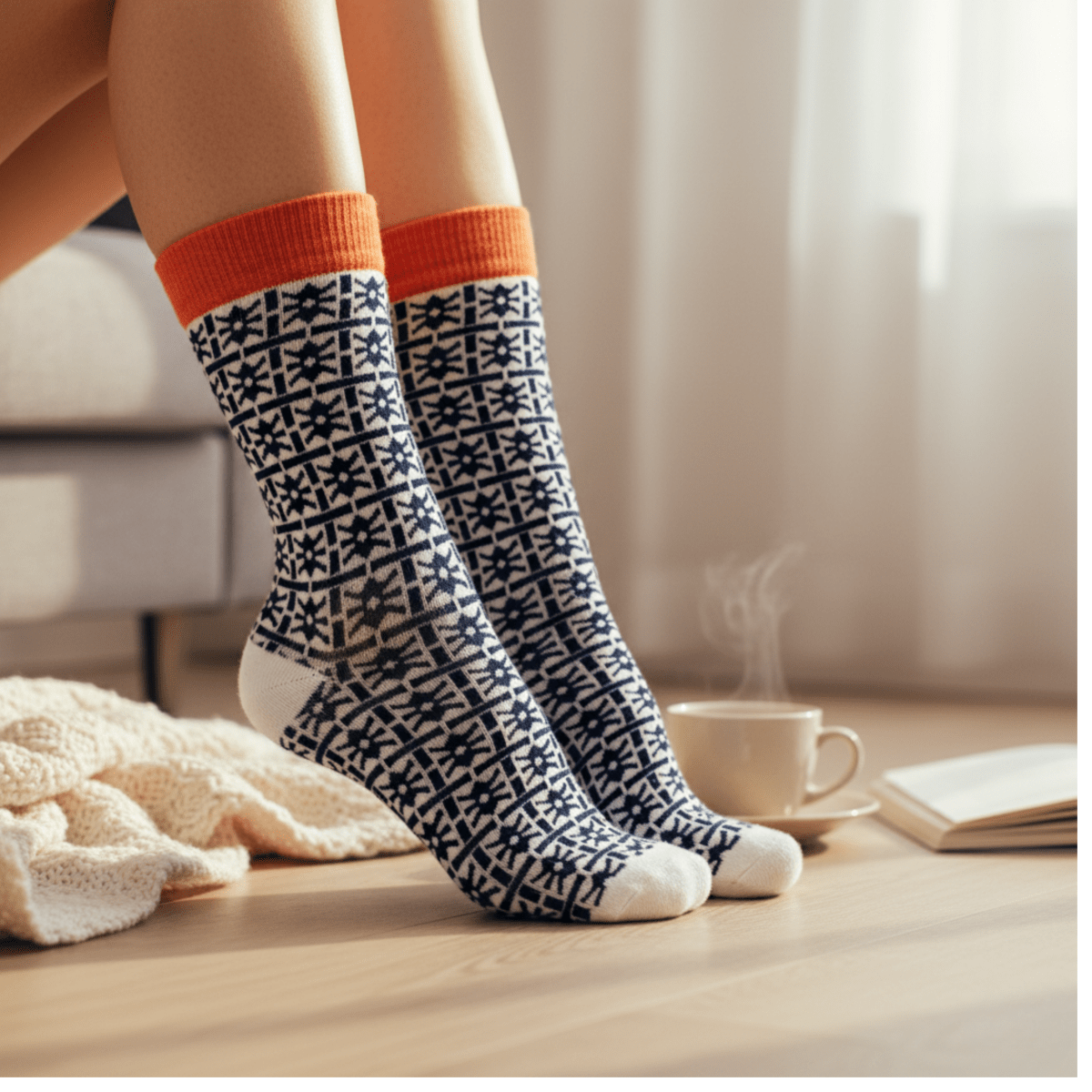 Cabin Cozy: Heritage Comfort Set - Sockscarving - Feel The Comfort