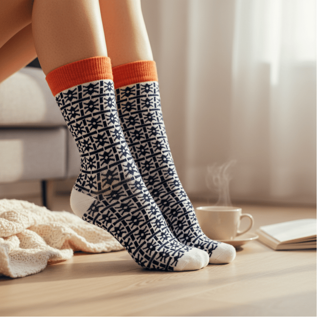 Cabin Cozy: Heritage Comfort Set - Sockscarving - Feel The Comfort