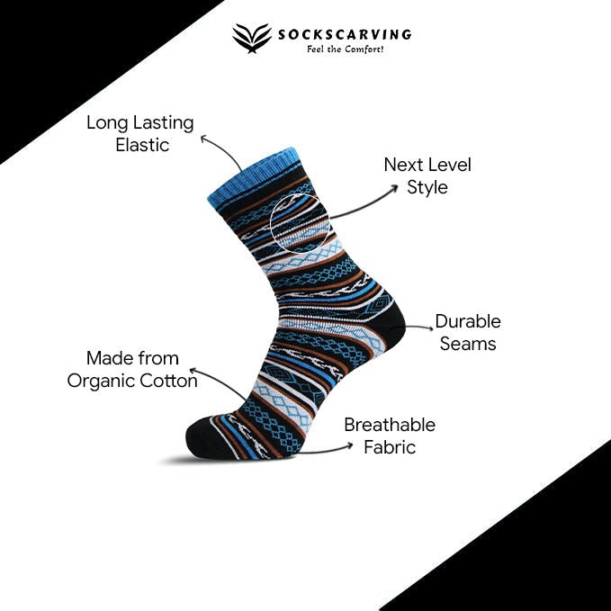Nomad Knit: Journey in Comfort - Sockscarving - Feel The Comfort