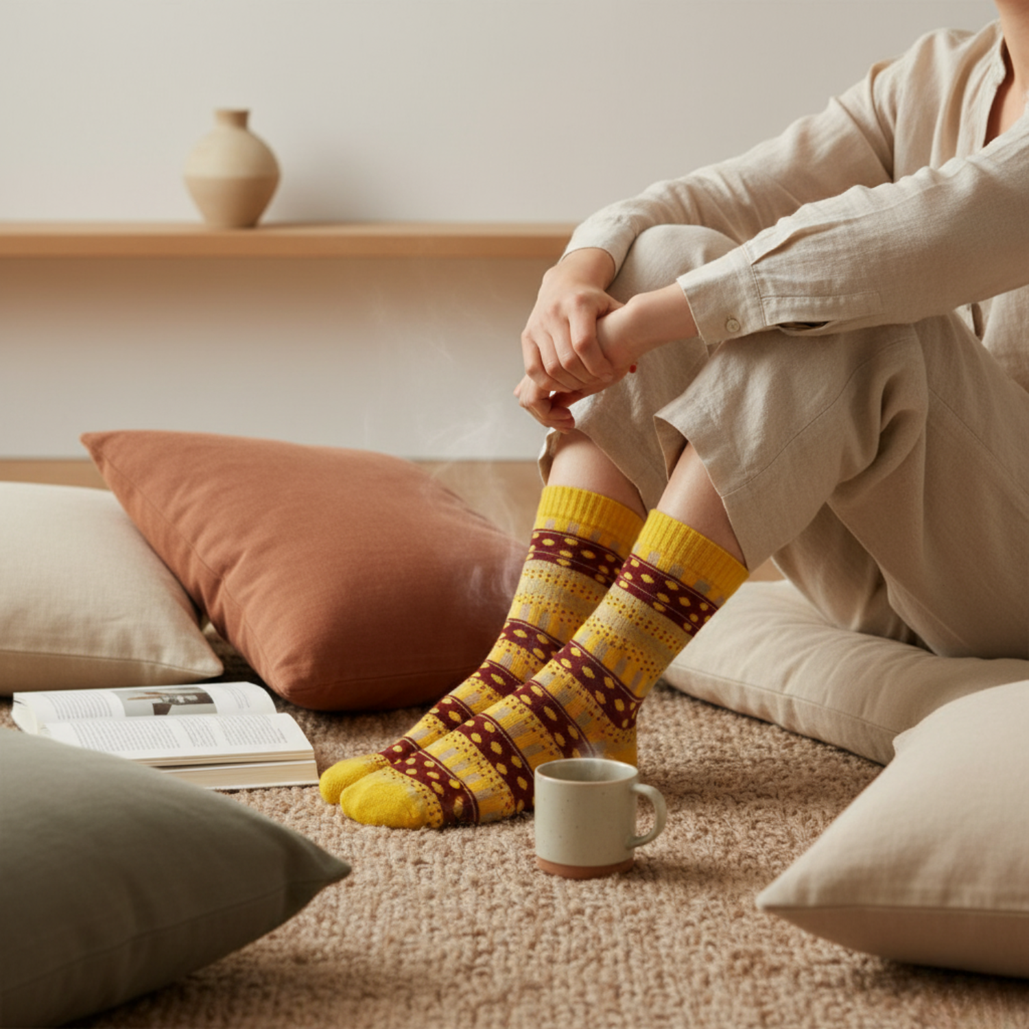 Festive Fusion: Bold Patterns, Cozy Feels