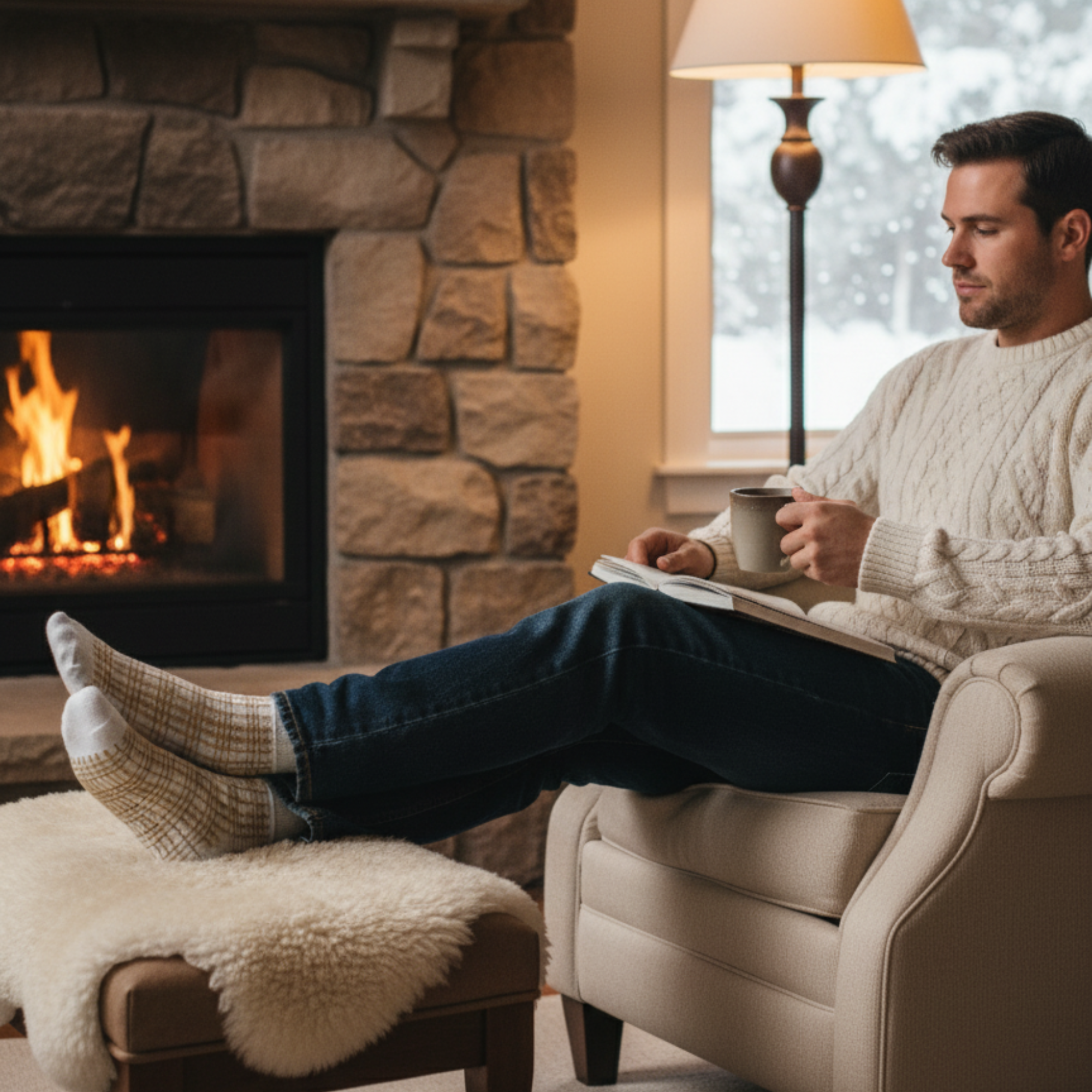 Heritage Hearth Woolen Socks: A Legacy in Every Step