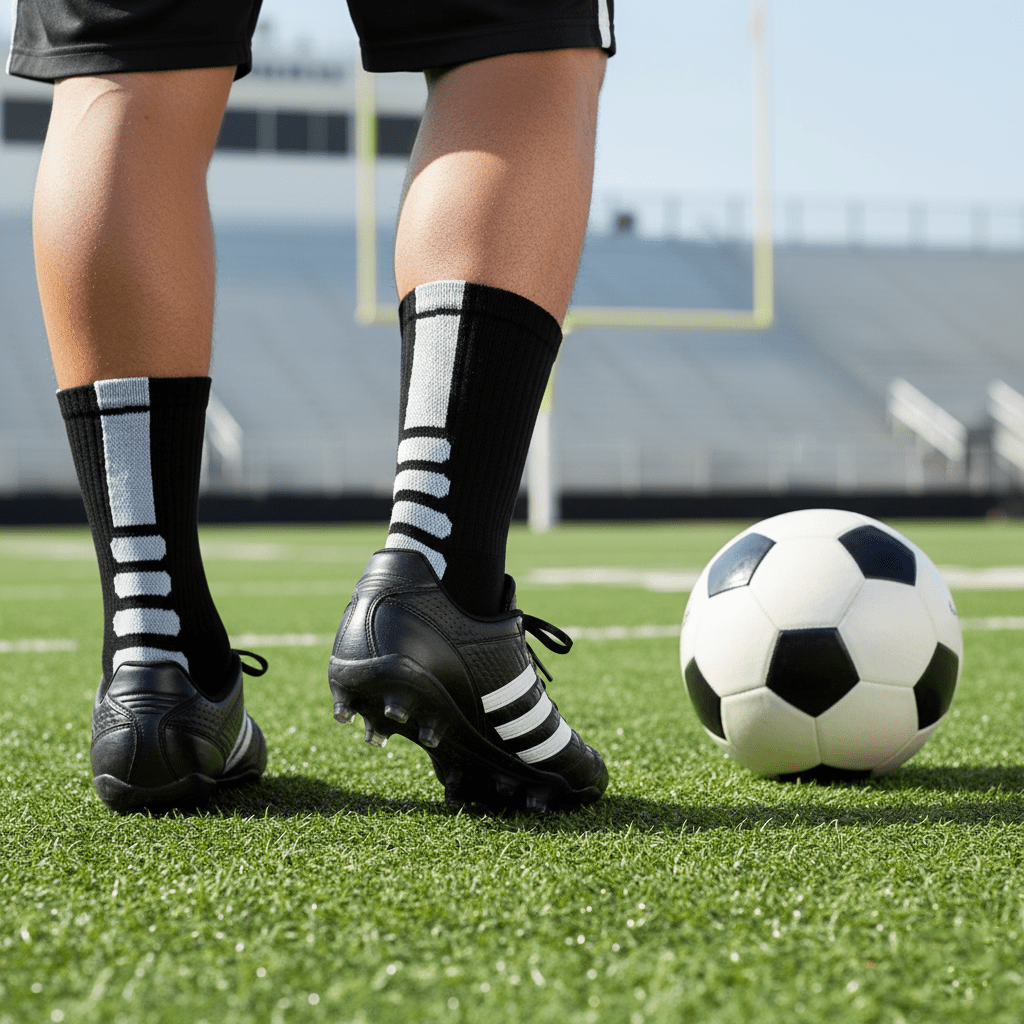 Athletic Stripe: Game On - Sockscarving - Feel The Comfort