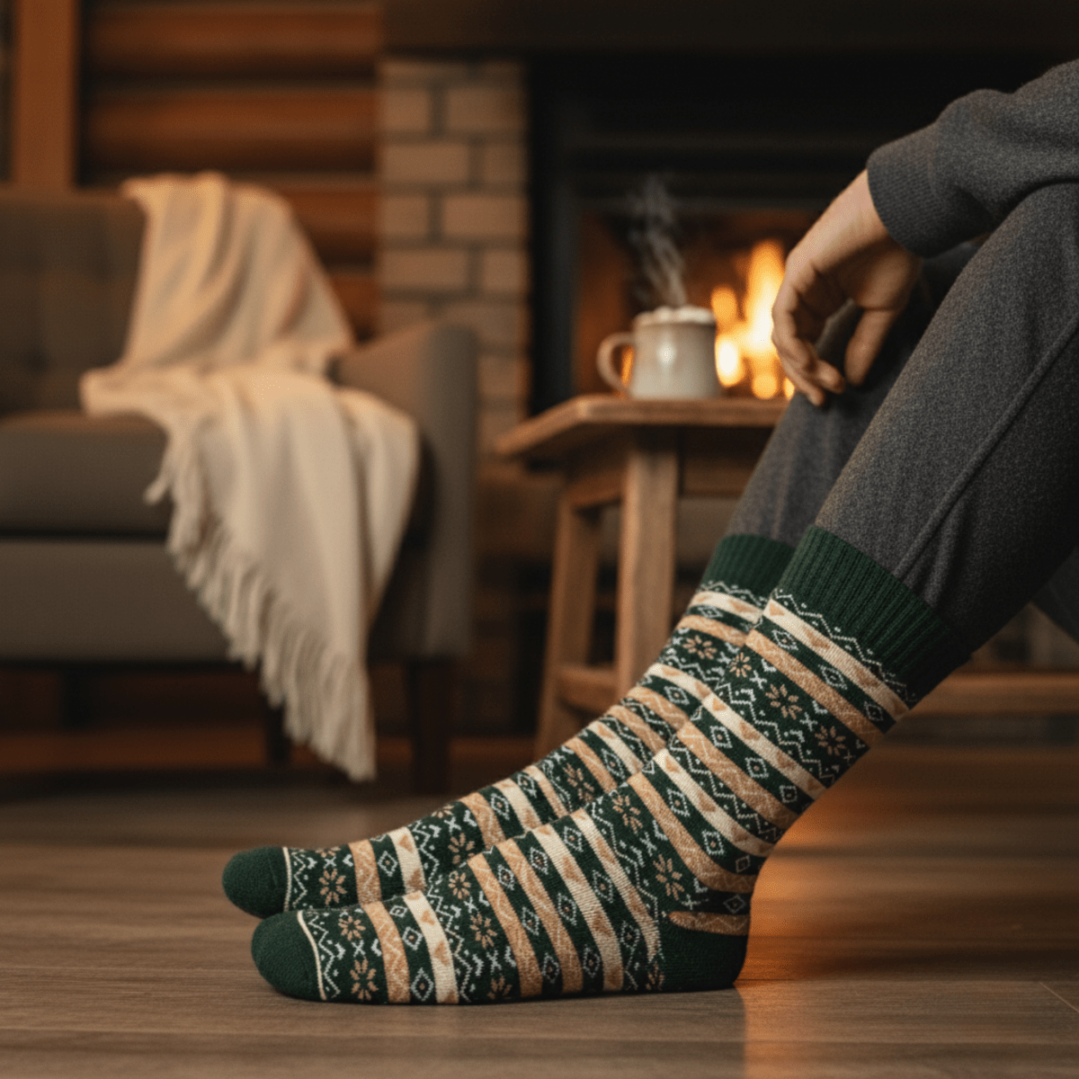 Winter Wonderland: Festive Comfort Collection - Sockscarving - Feel The Comfort